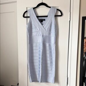 French Connection Light Blue Midi Dress